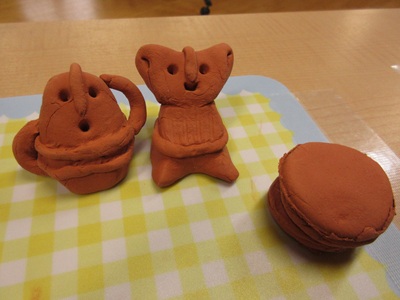 ミニチュア土器作り