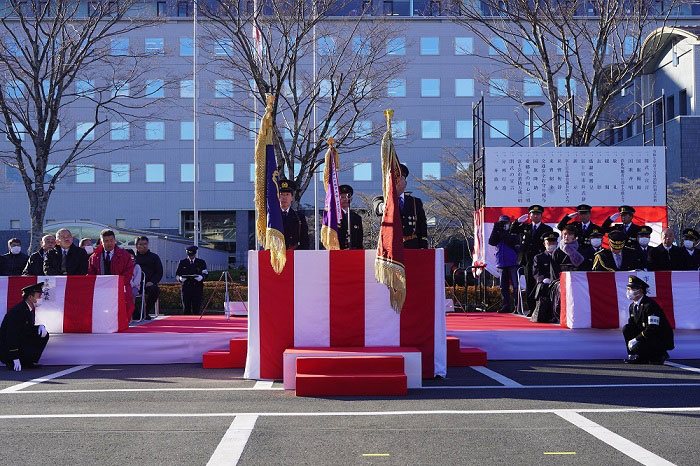 令和7年富士宮市消防出初式会場