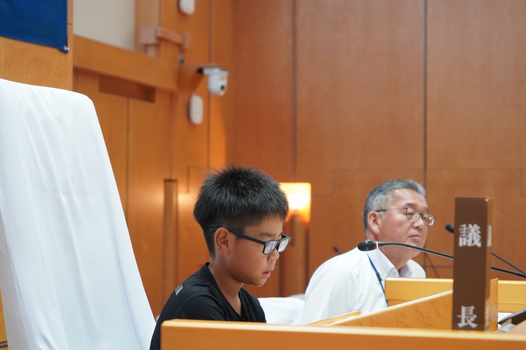 親子議場見学会5