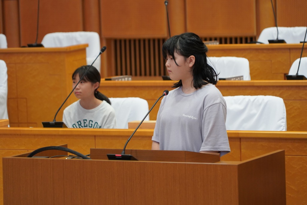 親子議場見学会6