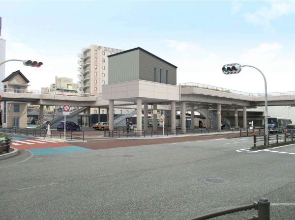 富士宮駅北口駅前広場(完成イメージ)